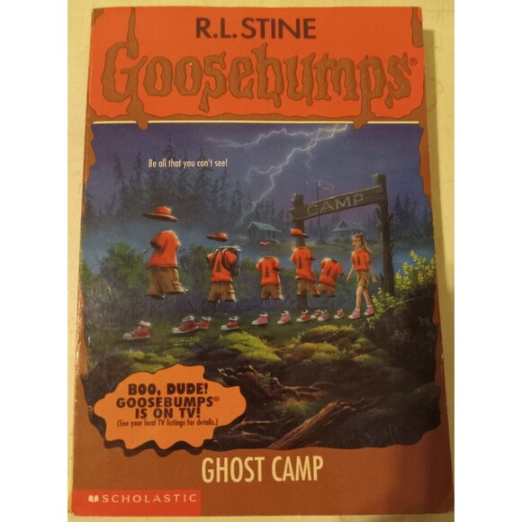 R.L. Stine's Goosebumps Book #45 Ghost Camp Preowned - Picture 1 of 8